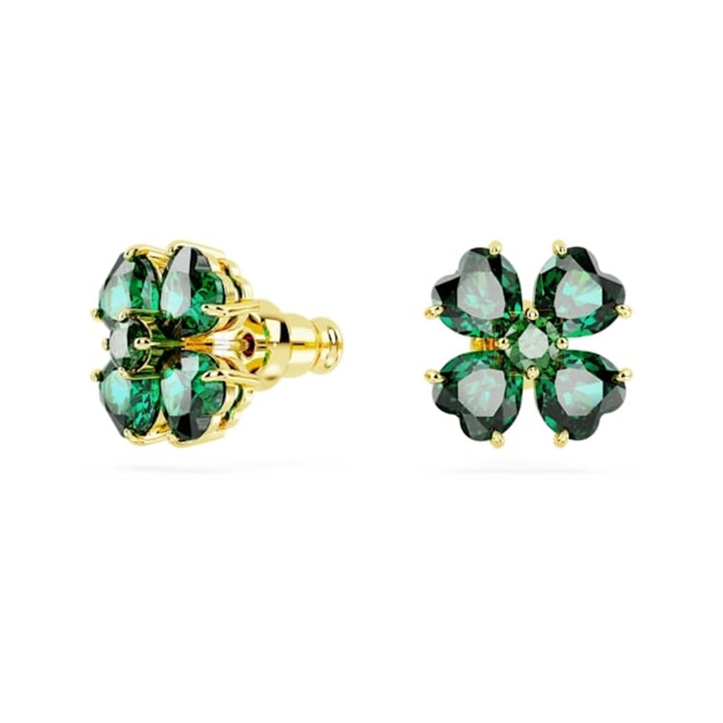 Swarovski Idyllia Gold-coloured Ear Studs 5666236-zoom-