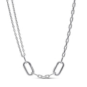 Pandora Me 925 Sterling Silver Sterling silver link necklace Necklace 392303C00-45