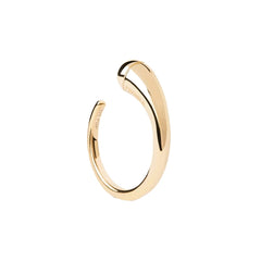 P D Paola New Essentials 925 Sterling Silver Ring with Gold Plating AN01-D01-10