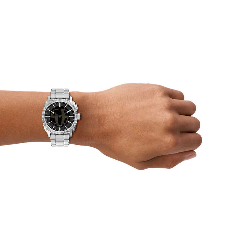 Fossil Machine Round Black Dial Watch FS6155-zoom-