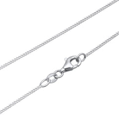 Elli 925 Sterling Silver Link Chain Necklace 2004-BF-0007705-002