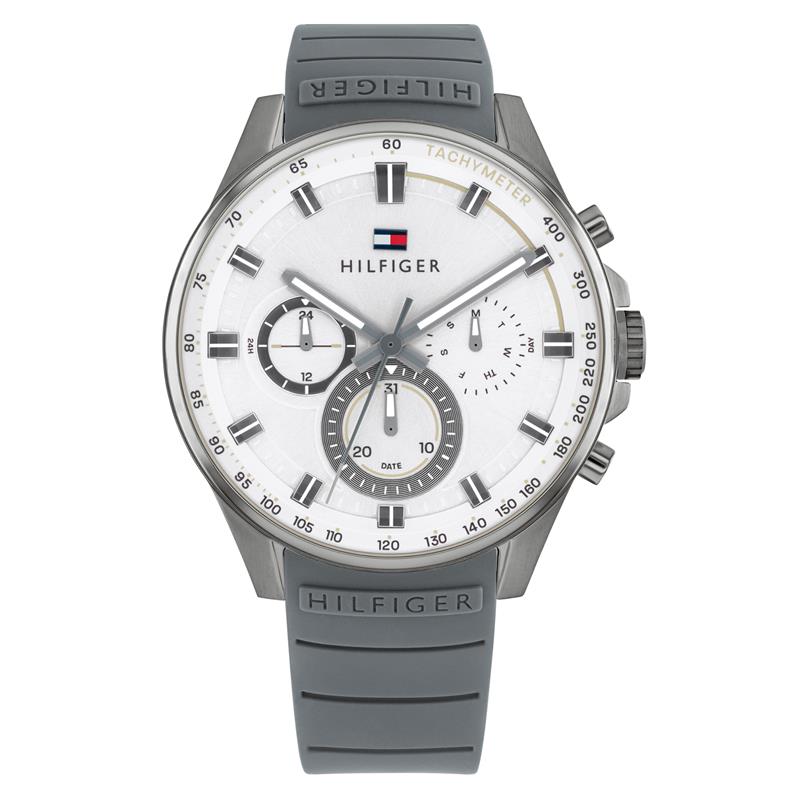 Tommy Hilfiger Max White Men's Watch 2002-TH1791972