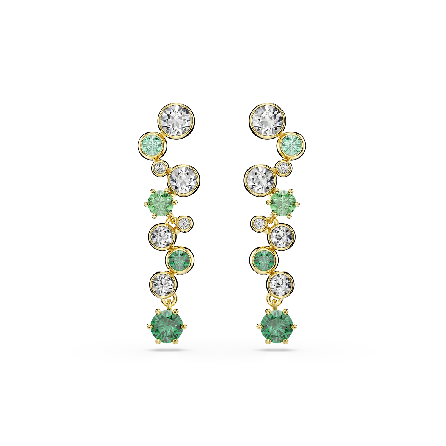 Swarovski Constella Gold Coloured Earrings 5732248