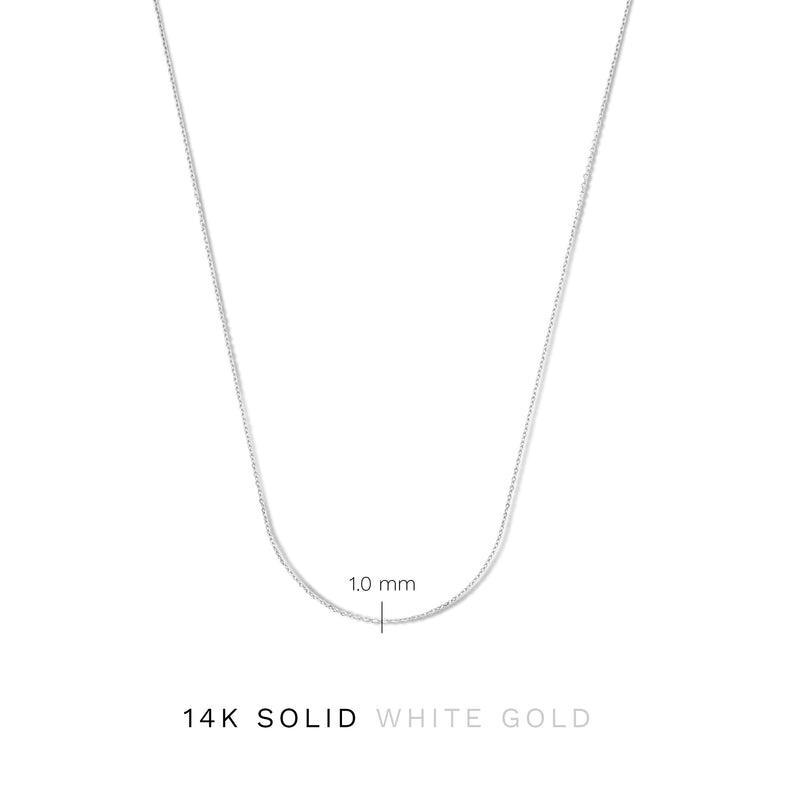Isabel Bernard Saint Germain Nicole 14 Karaat Witgouden Collier IB340119-zoom-
