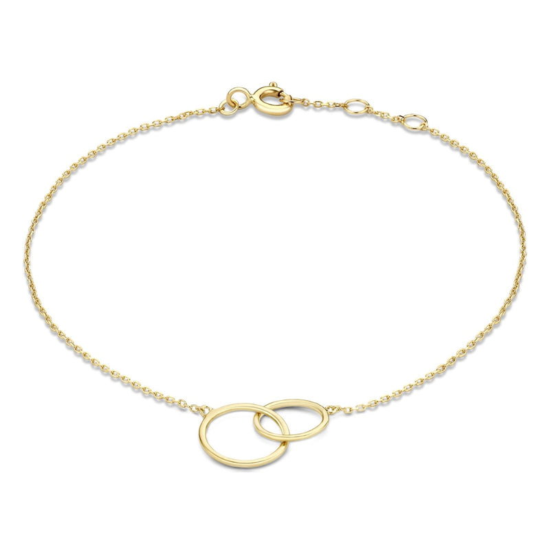 Isabel Bernard Cadeau d'Isabel 14 Karaat Gouden Collier en Armband Giftset IB90130-zoom-