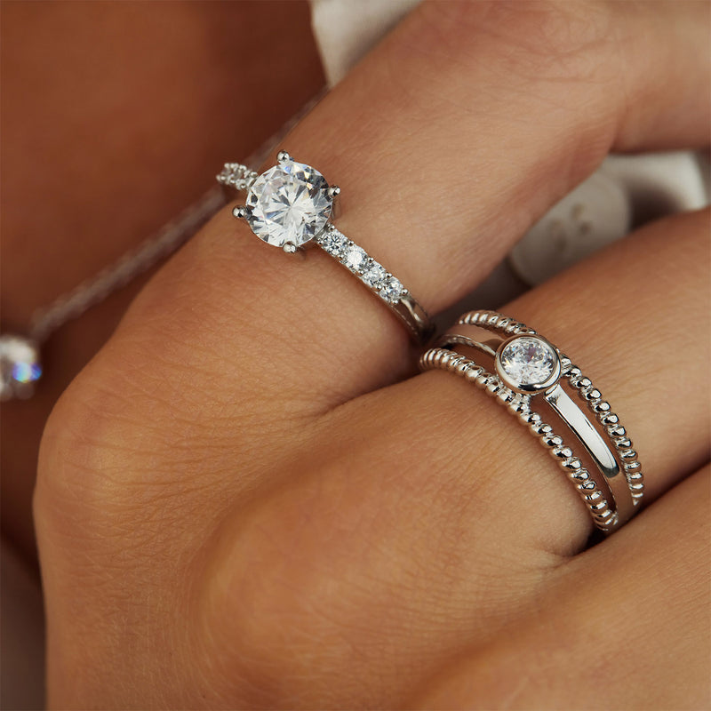 Parte Di Me Ponte Vecchio Uffizi 925 sterling zilveren ring PDM1329257-50-zoom-