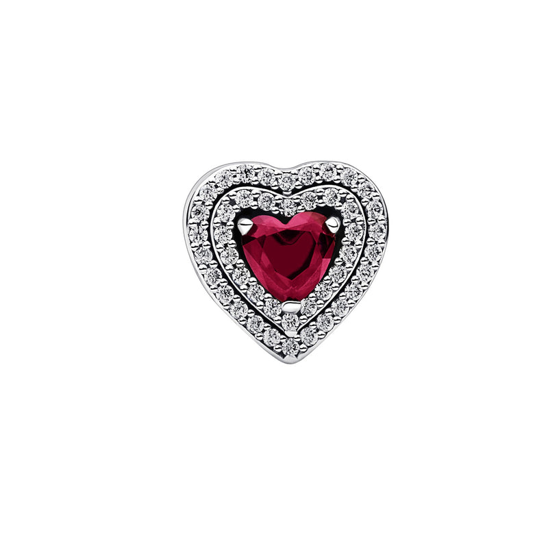 Pandora Timeless 925 Sterling Silver Heart Charm 799218C02-zoom-