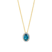 Blush Natural Diamonds 14 karat gold Necklace 3617YDL
