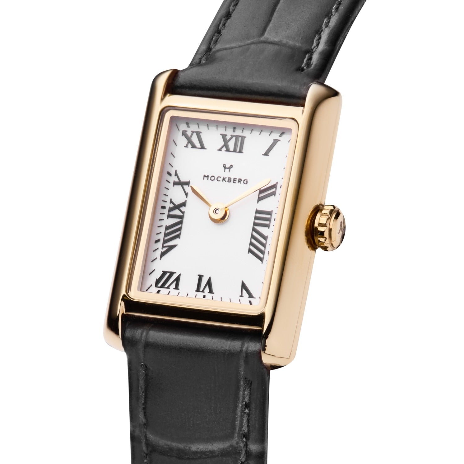 Mockberg Timeless Black Leather Women's Watch MB0245