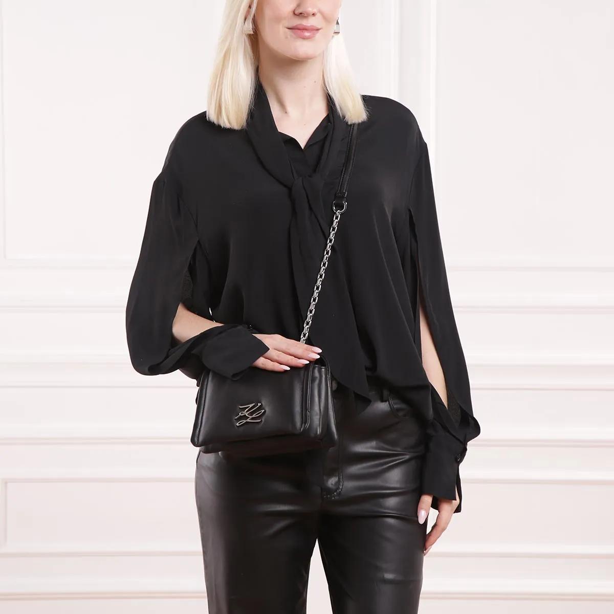 Karl Lagerfeld Black Crossbody Bag 2001-A0491505