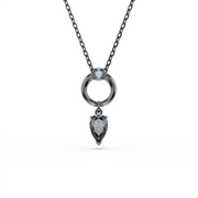 Swarovski Mesmera Zwarte Ketting 5732491