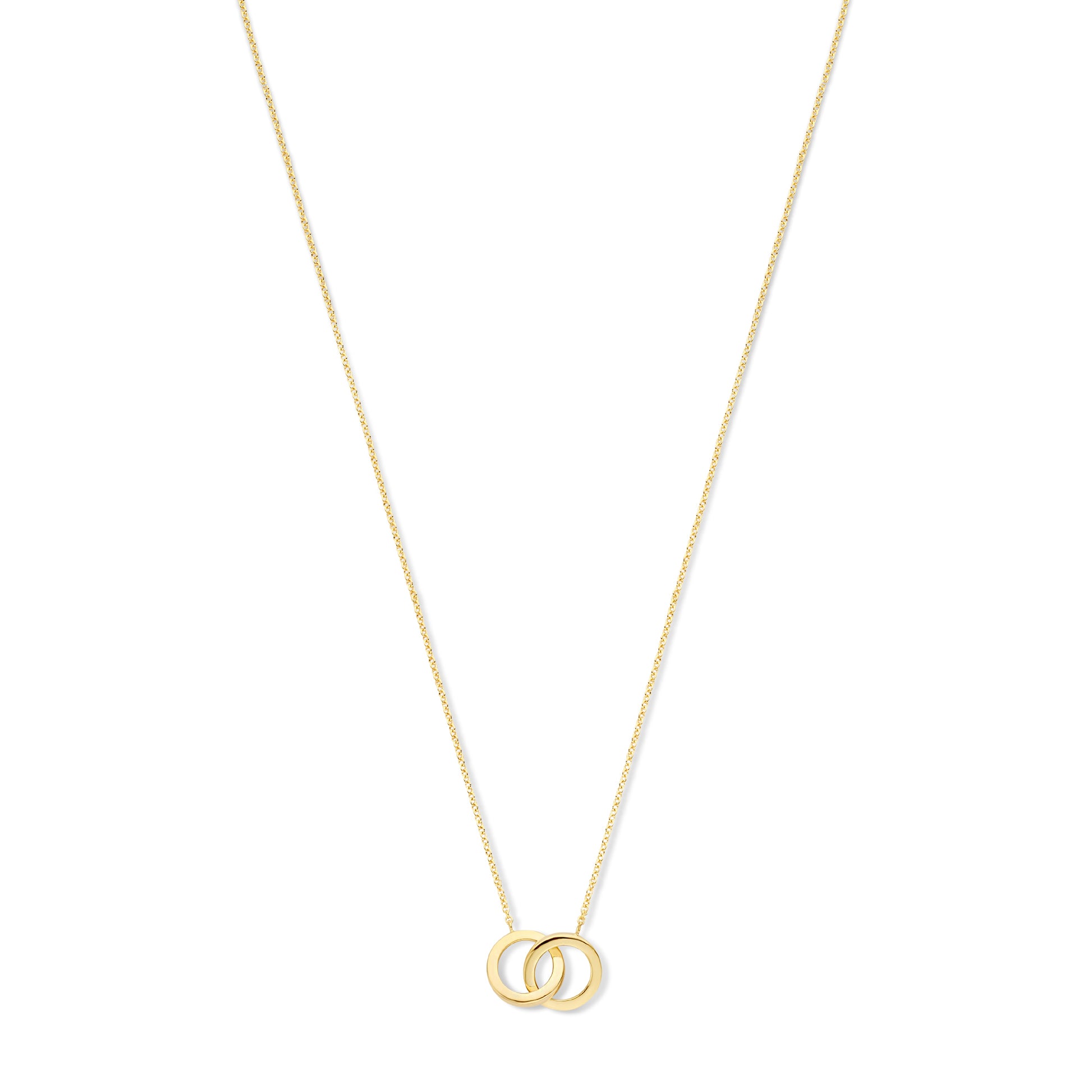 Isabel Bernard 14 Carat Golden Le Marais Zoé Necklace IB340131 (Length: 40.00-44.00 cm)