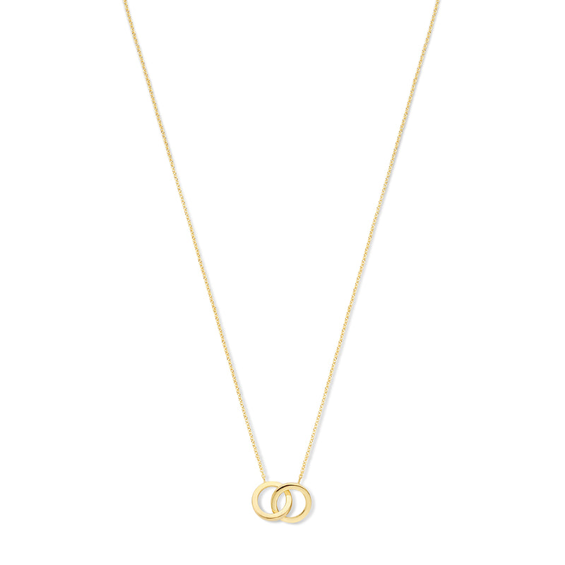 Isabel Bernard 14 Karaat Gouden Le Marais Zoé Ketting IB340131 (Lengte: 40.00-44.00 cm)-zoom-