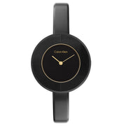 Calvin Klein Confidence Bangle Zwart Dames Horloge 2002-CK25200024