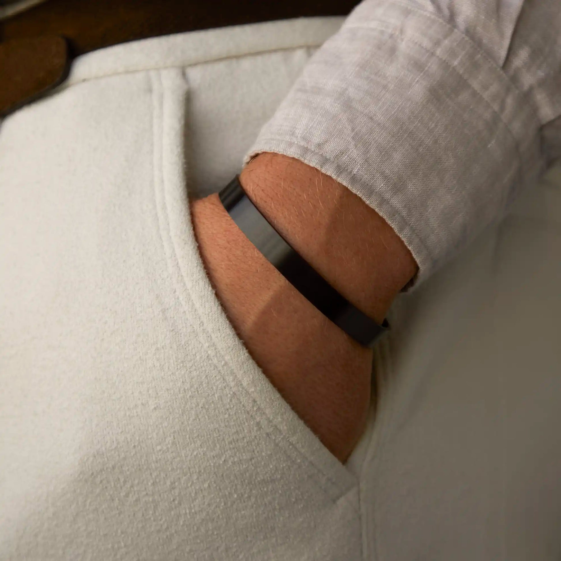 Mats Meier Annecy Black Steel Bracelet MM320018