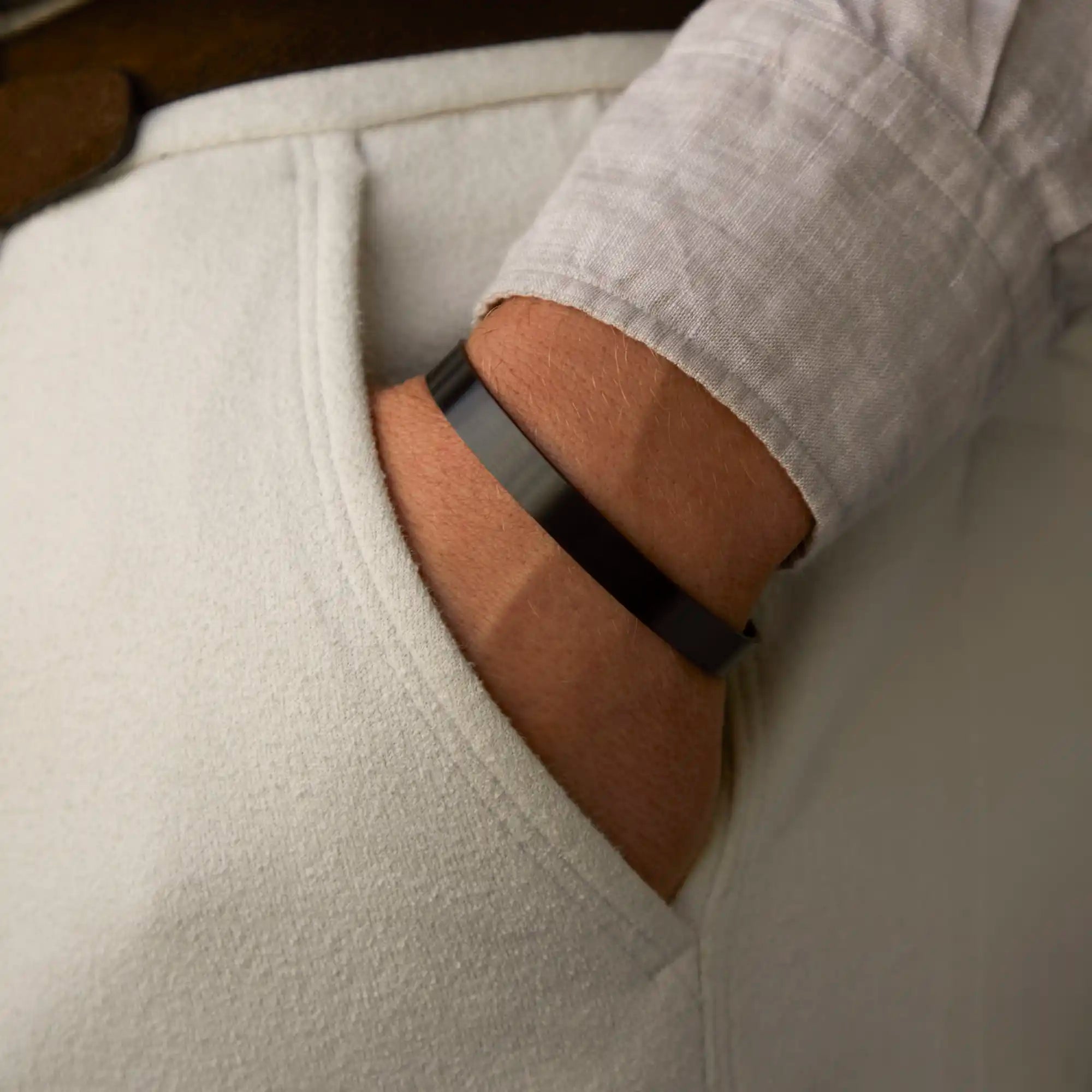 Mats Meier Annecy Black Steel Bracelet MM320018