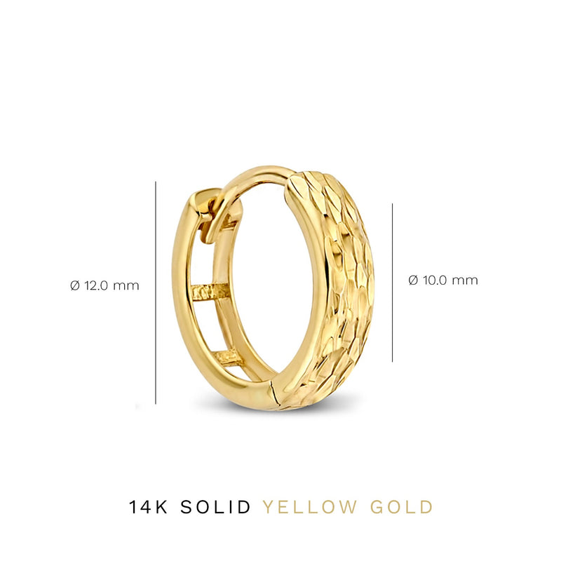 Isabel Bernard Cadeau d'Isabel 14 karaat gouden oorbellenset IB90177-zoom-