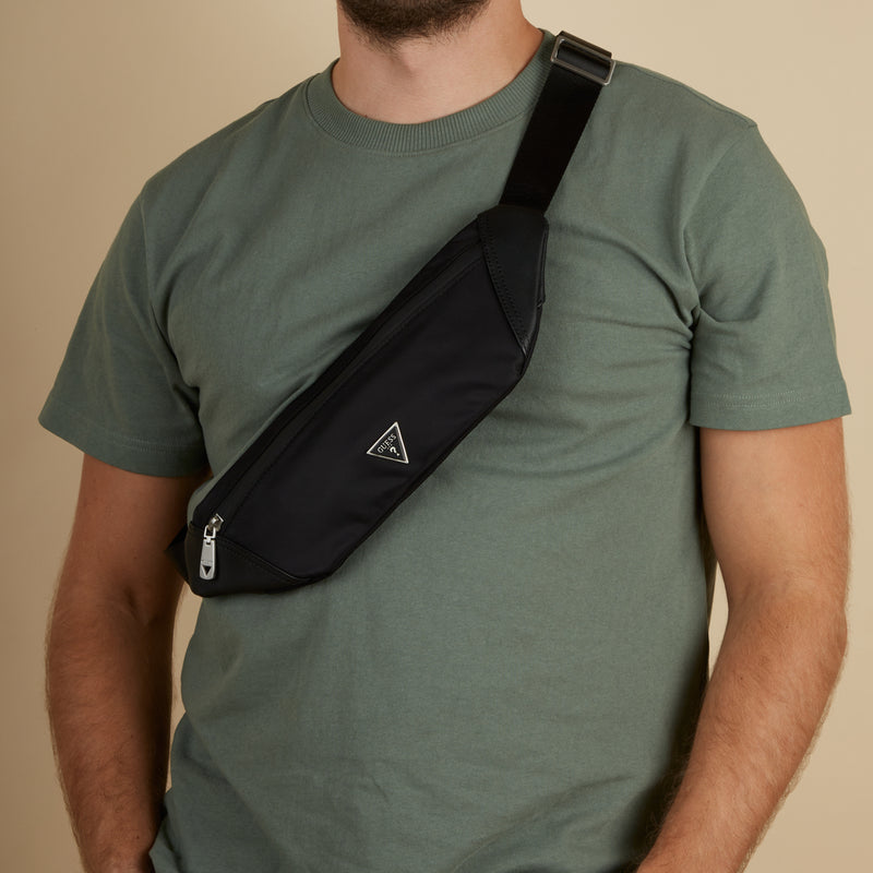 Guess Certosa Black Waist Bag HMECRN-P3432-BLA-zoom-