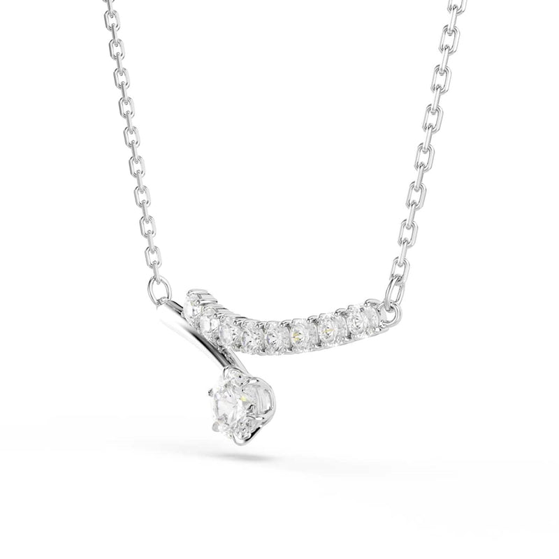 Swarovski Matrix Crash Zilveren Ketting 5753568-zoom-