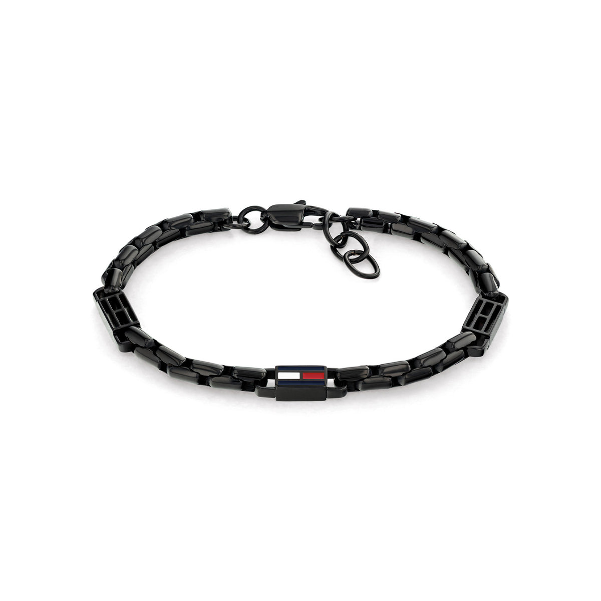 Tommy Hilfiger Stainless Steel Black Men's Chain Bracelet TJ2790676