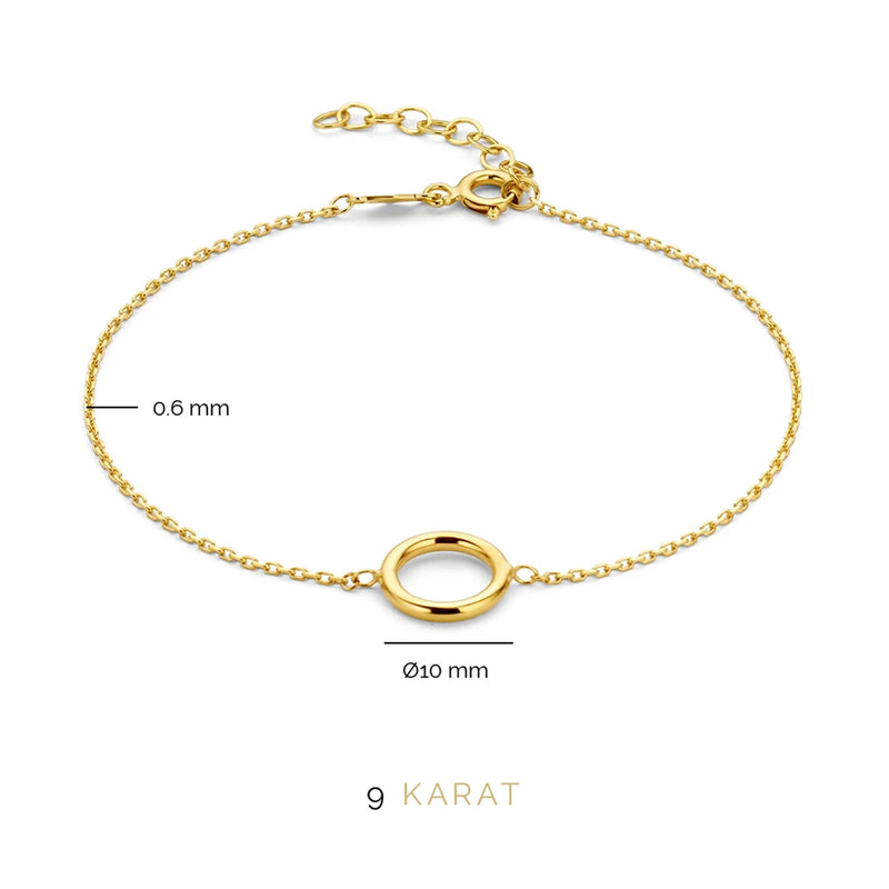 Beloro Jewels La Rinascente Velia 9 Karaat Armband BO320024-zoom-