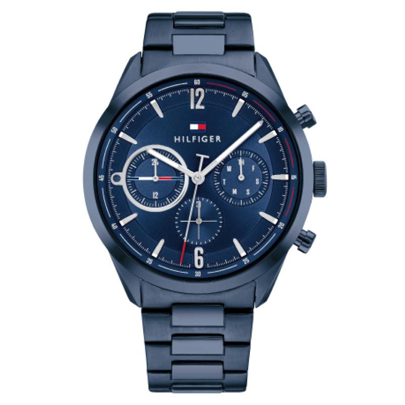 Tommy Hilfiger Matthew Blauw Heren Horloge 2002-TH1791945-zoom-