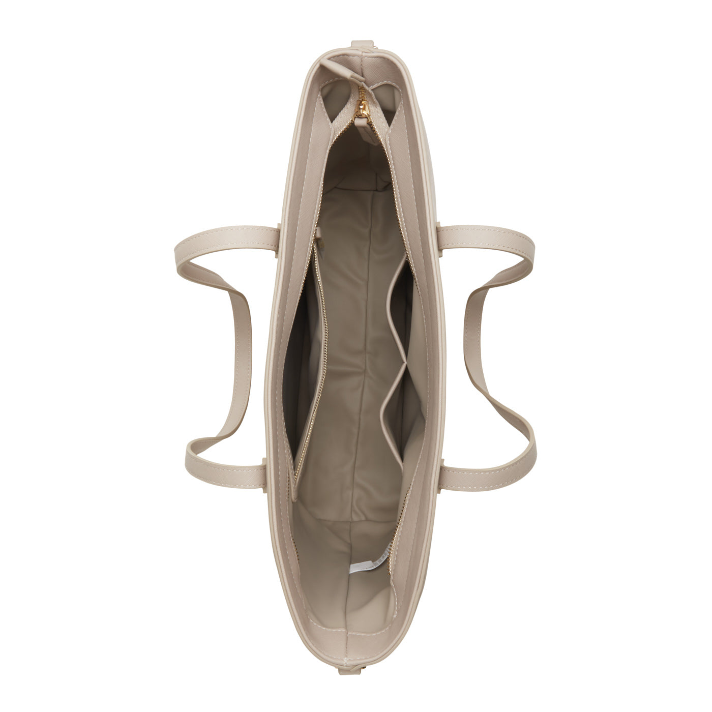 Valentino Bags Zero Beige Shopper VBS7B301BEIGE