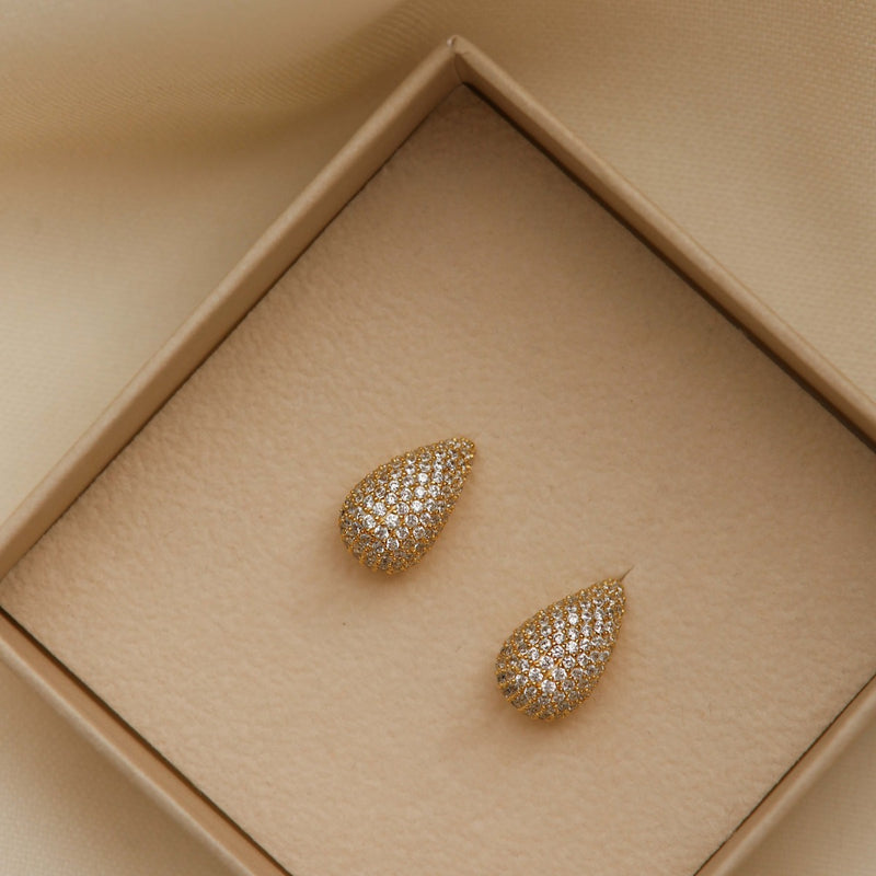 Karma Symbols XL 925 Sterling Silver Earstuds X162GP-zoom-