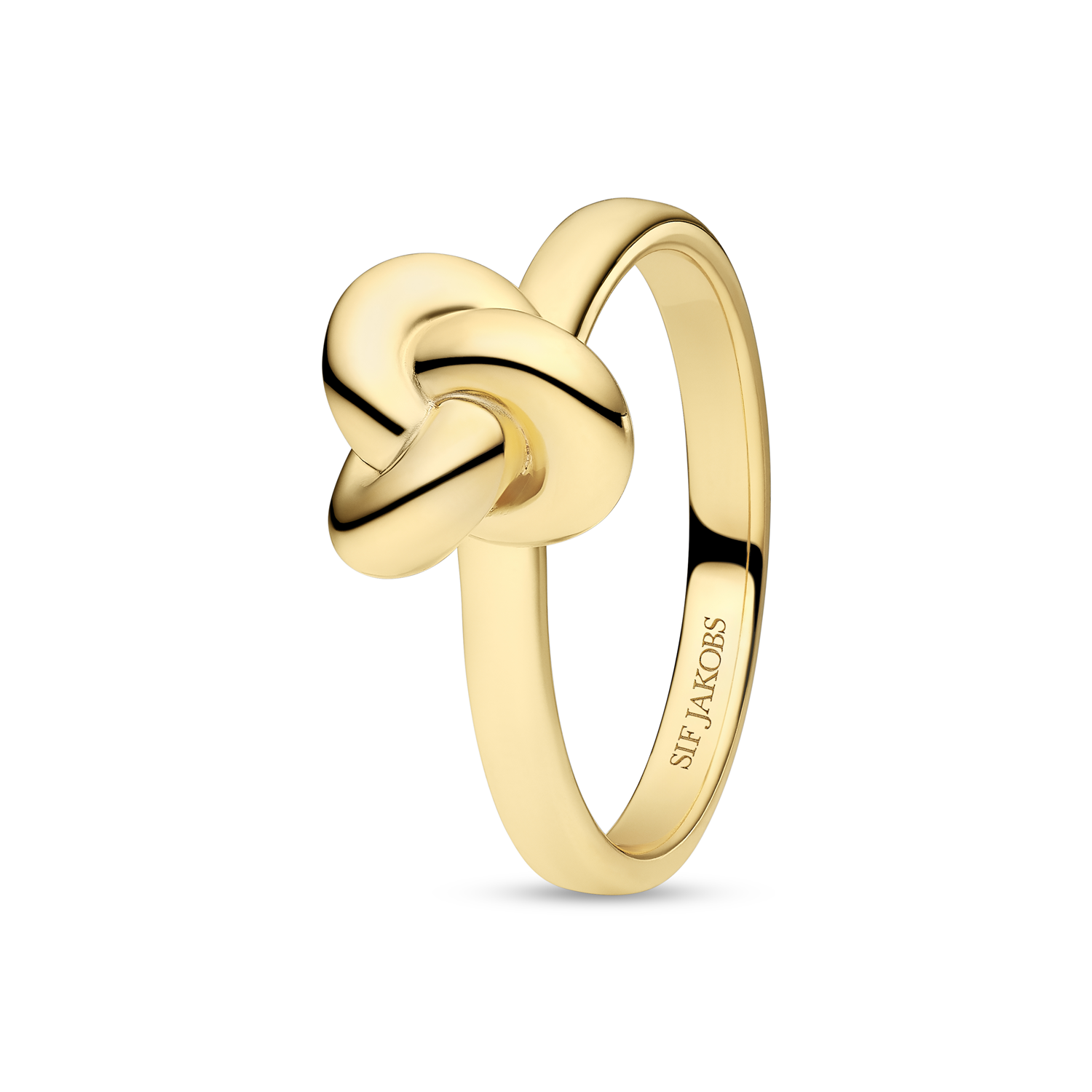 Sif Jakobs Imperia Pianura Piccolo Gold Plated Ring SJ-R10751-YG-52