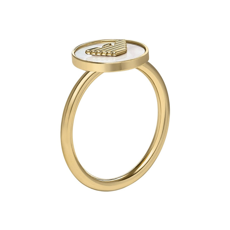 Emporio Armani Eagle Logo Copper Ring EGS31427105.5-zoom-