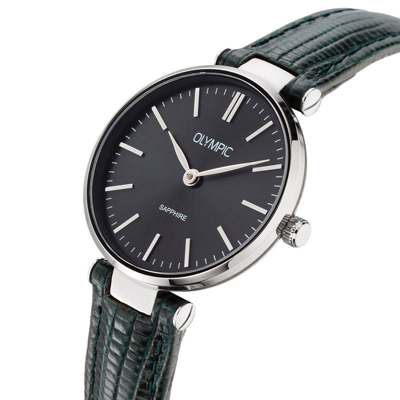 Olympic Titanium Grijs Dameshorloge OL80DTL002-zoom-