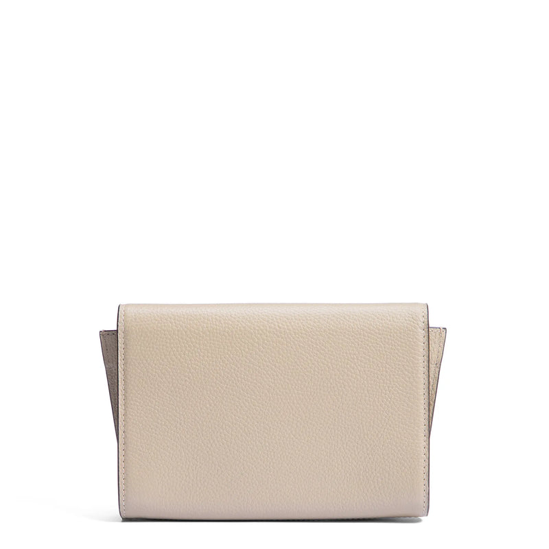 Isabel Bernard Honoré Lina Beige Clutch Met Afneembare Schouderketting IB21135-072-zoom-