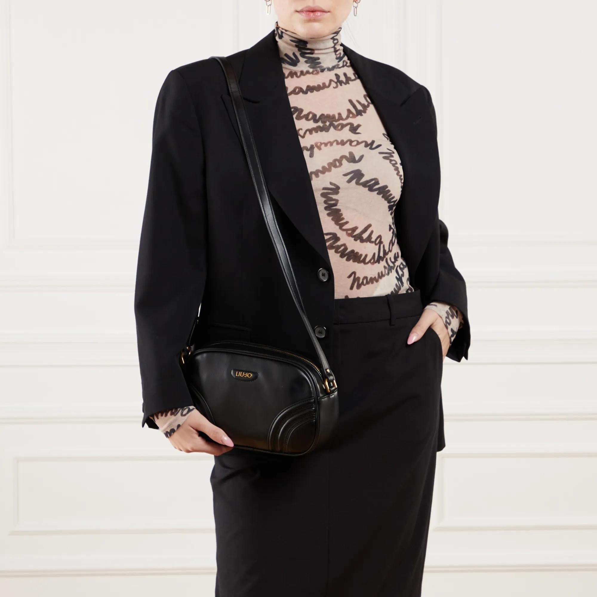 LIU JO Black Crossbody Bag 2001-A0376577