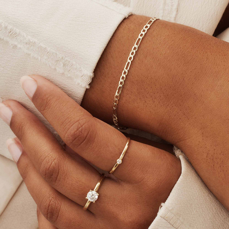 Isabel Bernard Rivoli Nina 14 Karaat Gouden Armband IB320076-zoom-