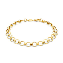 Isabel Bernard Cadeau d'Isabel 14 karat gold necklace and bracelet gift set IB90178