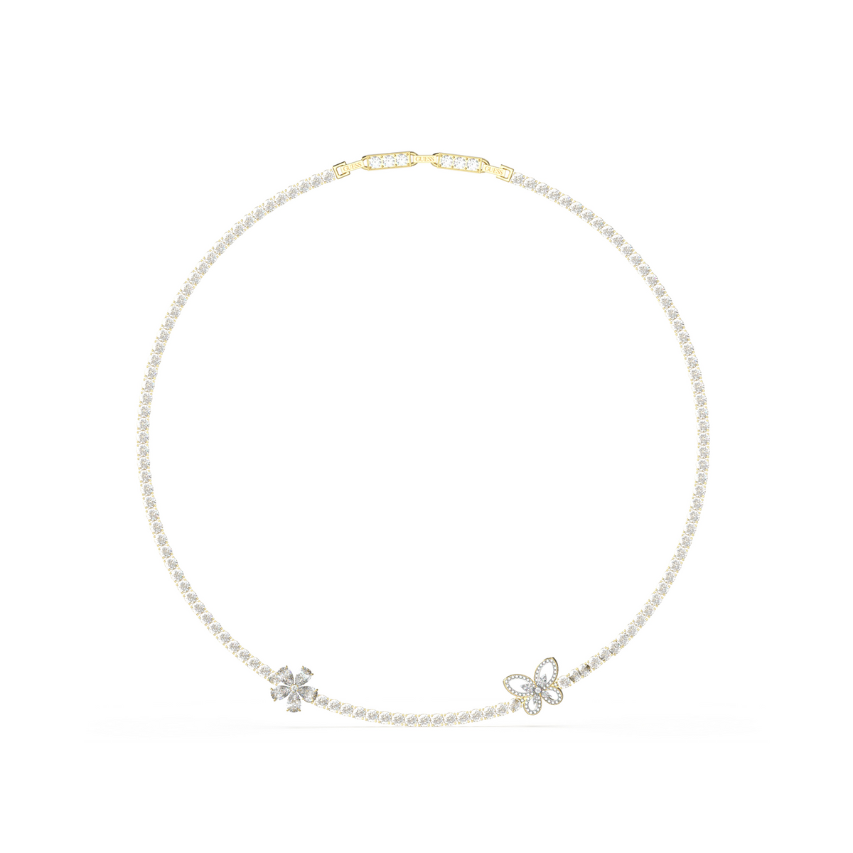 Guess Lily Gold Necklace JUBN05118JWYGT-U