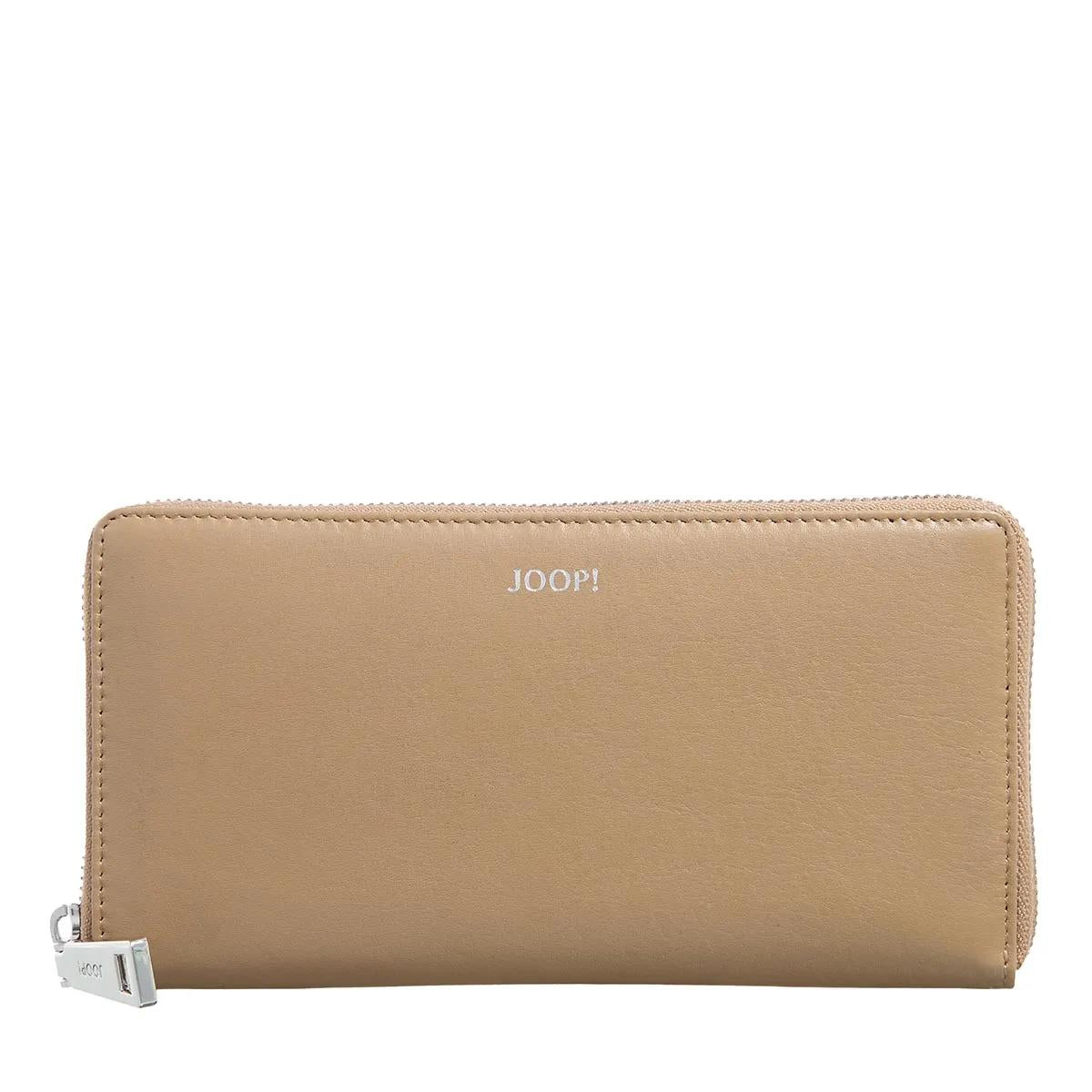 JOOP! Beige Wallet With Zip-Around Zipper 2001-A0490393