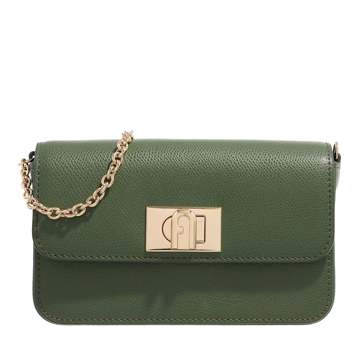 Furla 1927 Green Leather Crossbody bag 2001-A0630193
