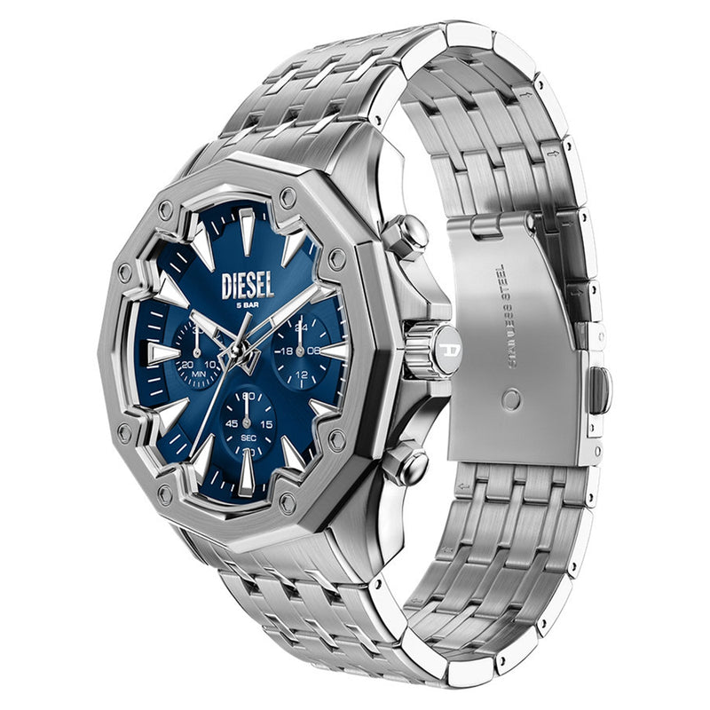 Diesel Stinger Round Blue Dial Watch DZ4706-zoom-
