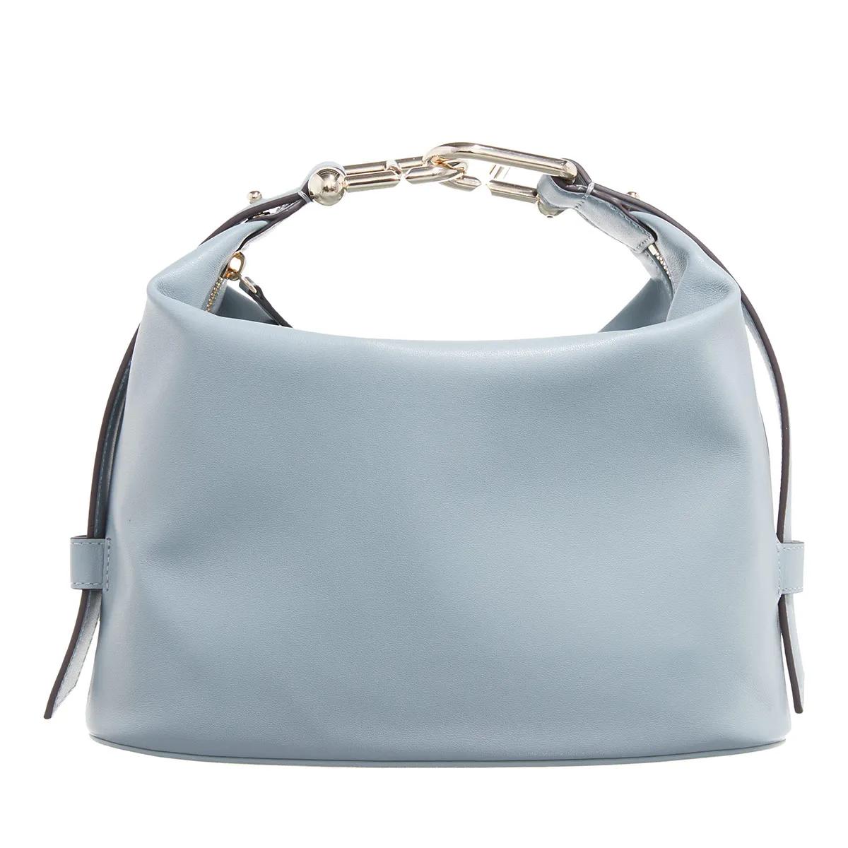 Furla Nuvola Grey Leather Bucket bag 2001-A0630156