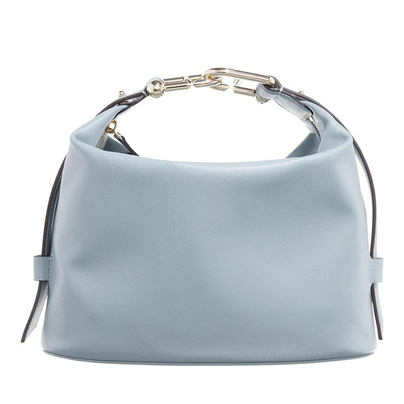 Furla Nuvola Grey Leather Bucket bag 2001-A0630156-zoom-