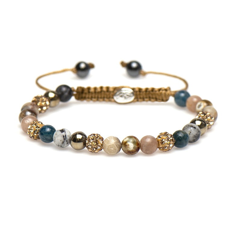 Karma Spiral Yvet Bracelet 83298 (Length: 17.50-19.00 cm)-zoom-