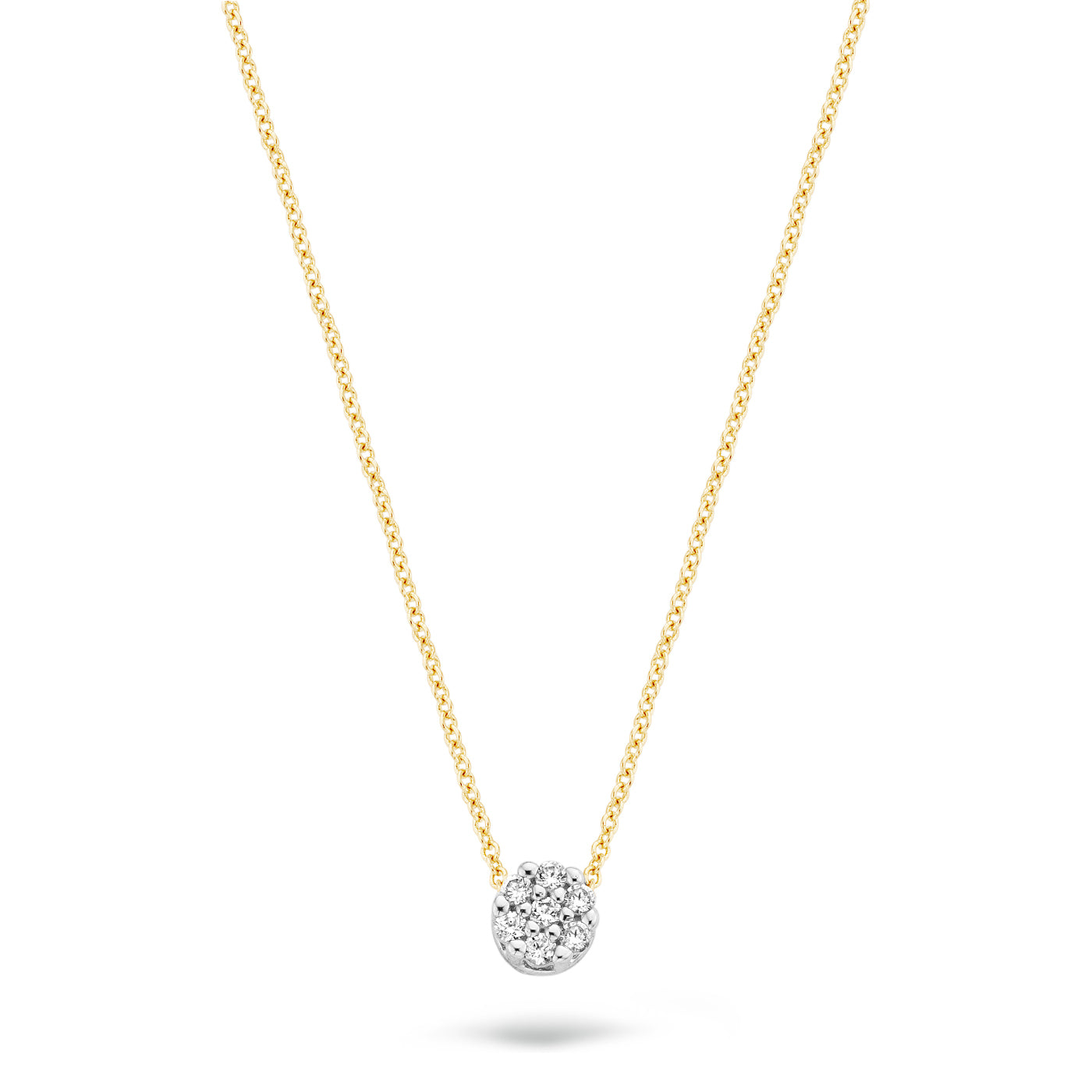 Blush 14 Karaat Gouden Ketting 3077BZI (Lengte: 42.00 cm)
