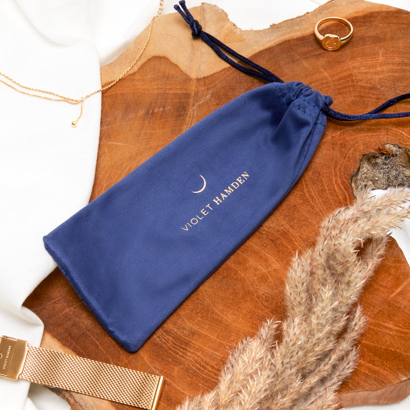 Violet Hamden Sunrise Goud- en Zilverkleurige Stalen Horlogebandje (14 mm) VH43003-zoom-