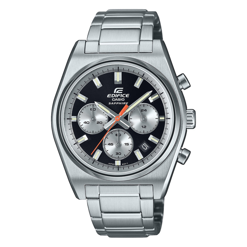 Edifice Classic Silver Men's Watch EFB-730D-1AVUEF-zoom-