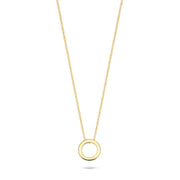 Blush 14 Carat Golden Necklace 3083YGO (Length: 42.00 cm)
