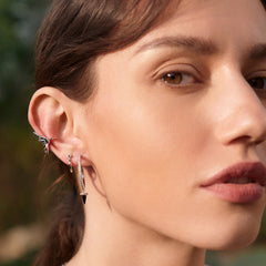 Ania Haie Polished Punk 925 Sterling Silver Earrings 2002-AH-E053-04H