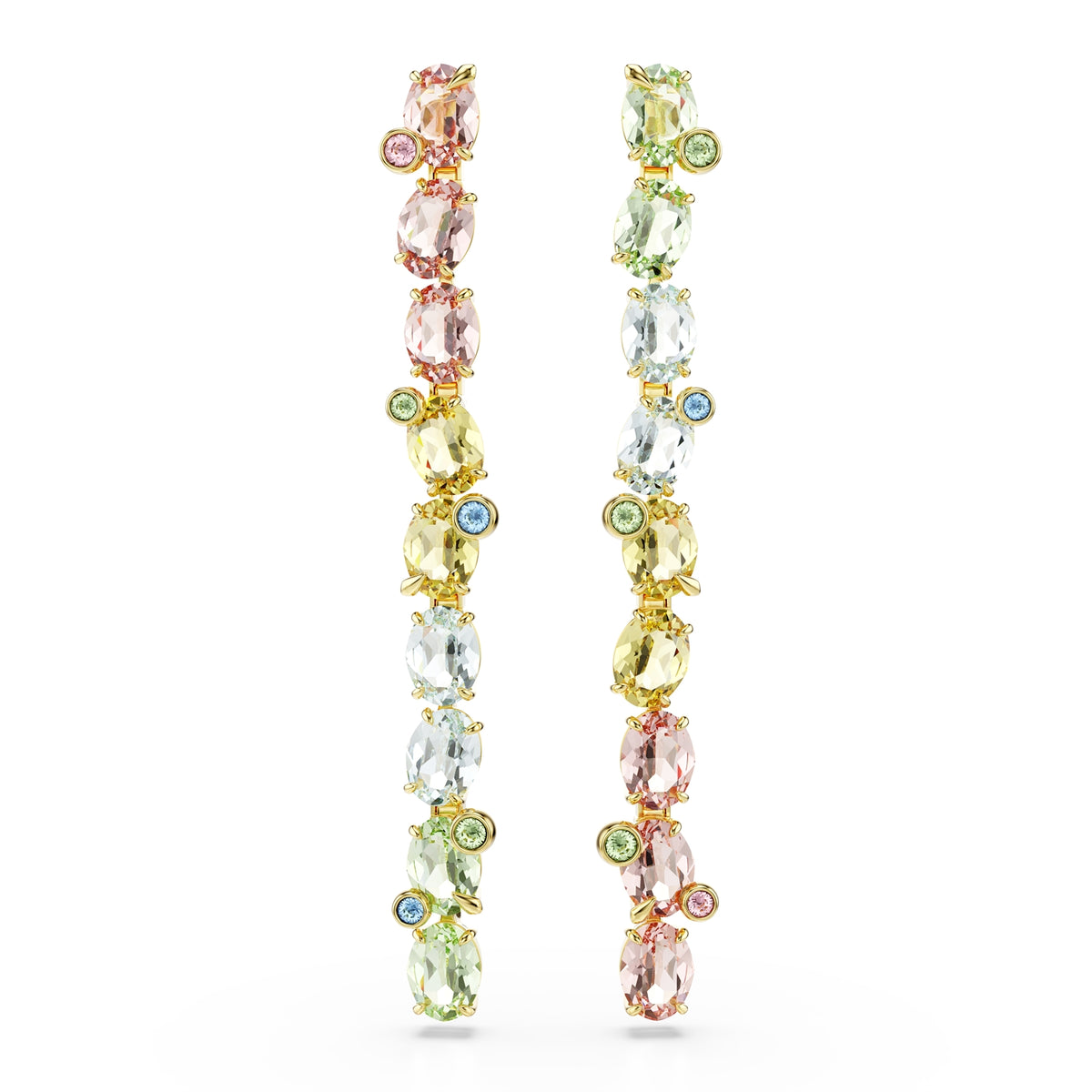Swarovski Gema Gold Coloured Ear studs 5705809