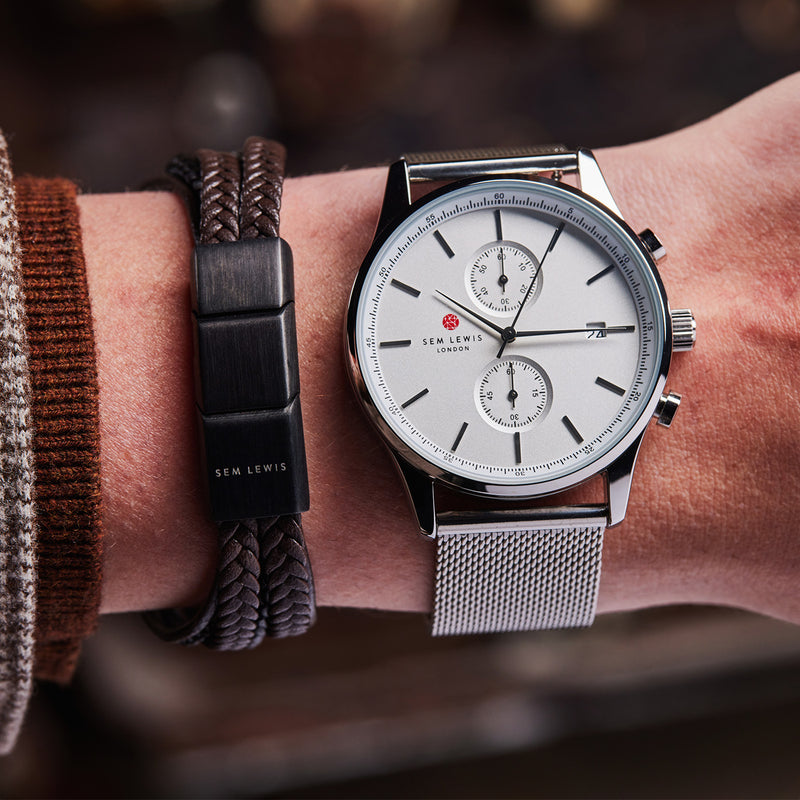 Sem Lewis Bakerloo Charing Cross Armband SL320006 (Lengte: 21.5 cm)-zoom-