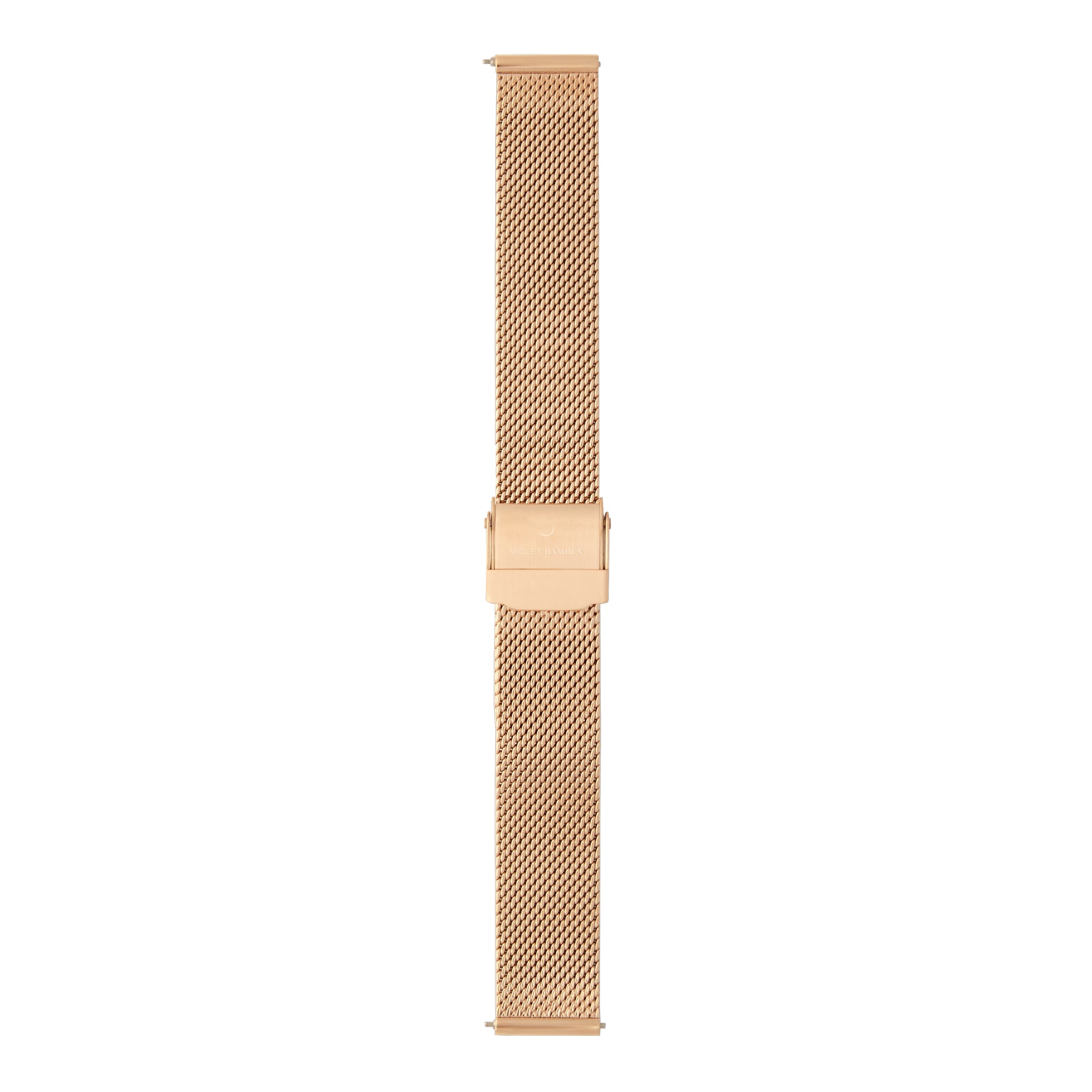 Violet Hamden Dawn Roesgoldcoloured mesh Watchstrap (16 mm) VH42009